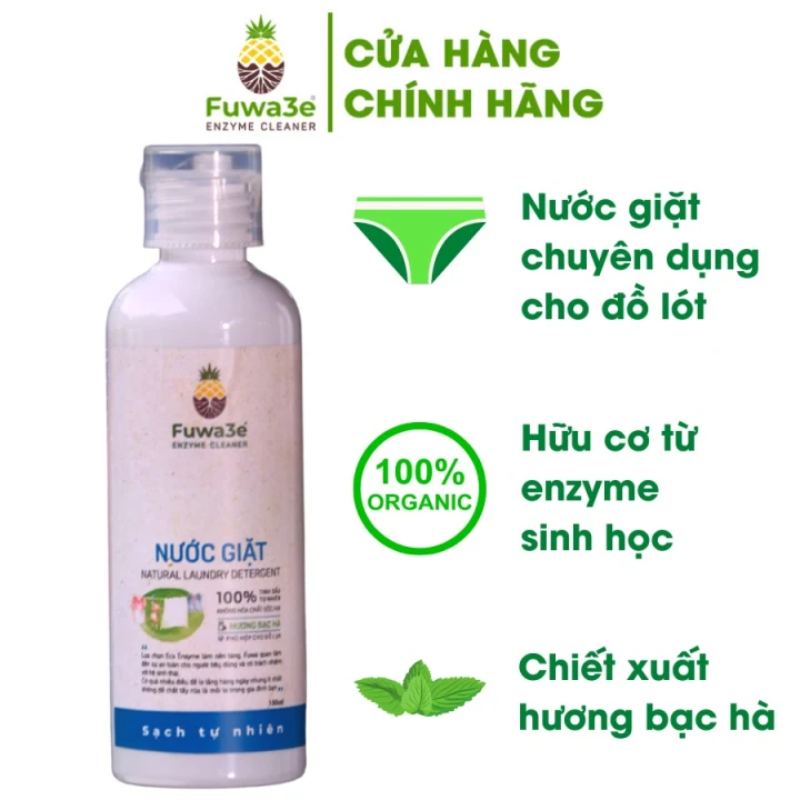 NƯỚC GIẶT FUWA3E 100ML HƯƠNG BẠC HÀ